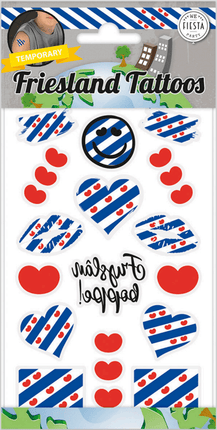 Tattoo Friesland van WeFiesta koop je bij Partywinkel