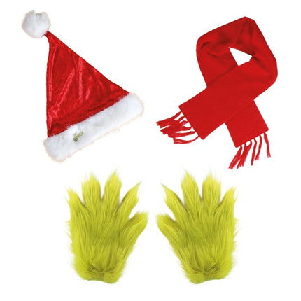 Zestaw akcesoriów „Grinch” – 3-częściowy