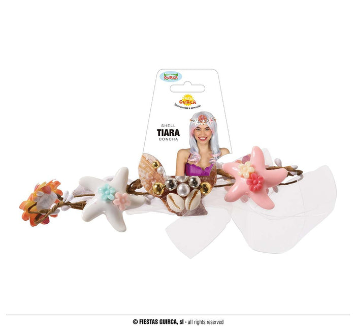 Tiara Schelp van Fiestas Guirca koop je bij Partywinkel