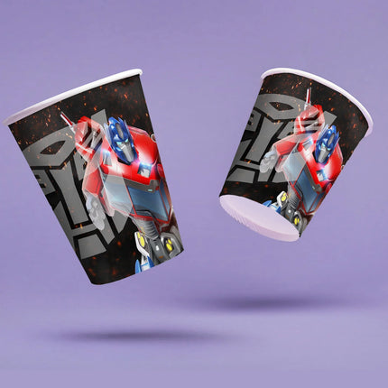Kubki Transformers 250 ml, 8 szt.