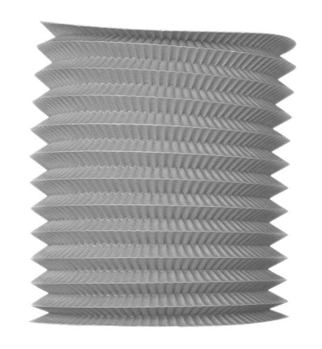 Treklampion metallic zilver 20cm van Haza Witbaard koop je bij Partywinkel