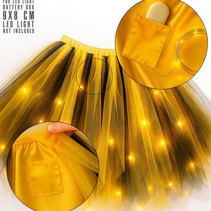 Tutu Geel/Zwart van Widmann koop je bij Partywinkel