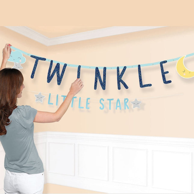 Twinkle Little Star Letterslinger 2 delig van Riethmueller koop je bij Partywinkel