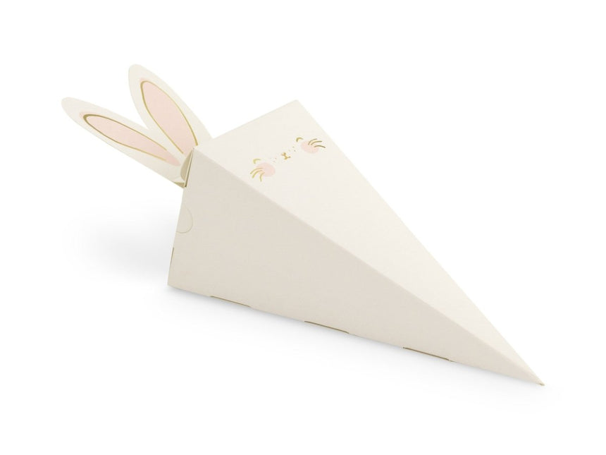 Uitdeelbox Konijn 26cm 6st van Partydeco koop je bij Partywinkel
