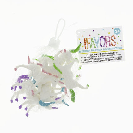 Uitdeelcadeautjes Unicorn 8st van Unique koop je bij Partywinkel