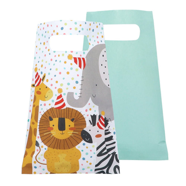 Uitdeelzakjes Safari Papier 23cm van Boland koop je bij Partywinkel