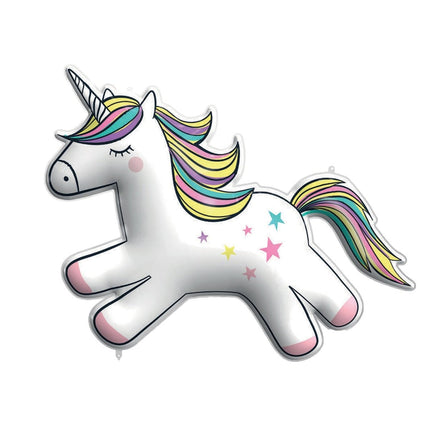 Unicorn Helium Ballon Regenboog Leeg van Procos koop je bij Partywinkel