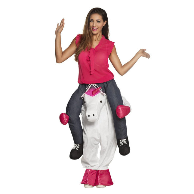 Unicorn Kostuum Carry Me van Boland koop je bij Partywinkel