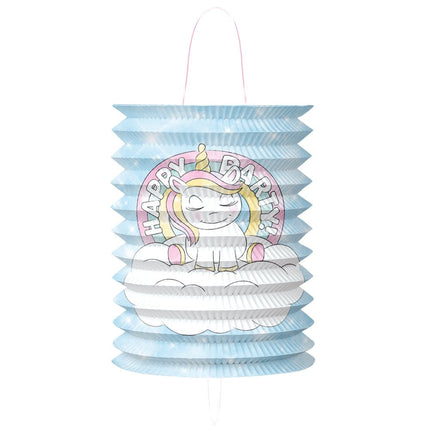 Unicorn Lampion Happy Birthday van WeFiesta koop je bij Partywinkel
