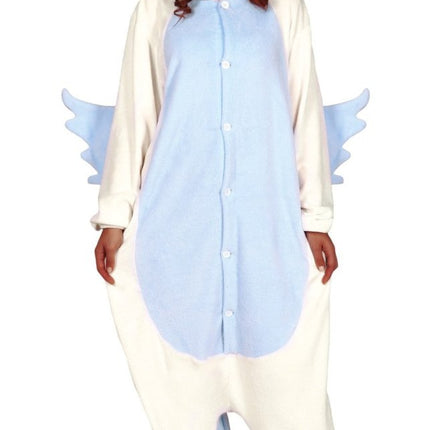 Unicorn Onesie Blauw L van Fiestas Guirca koop je bij Partywinkel