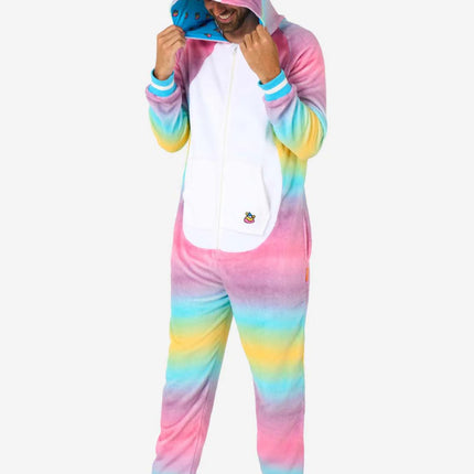 Unicorn Onesie Gekleurd - Partywinkel - 8720629387192