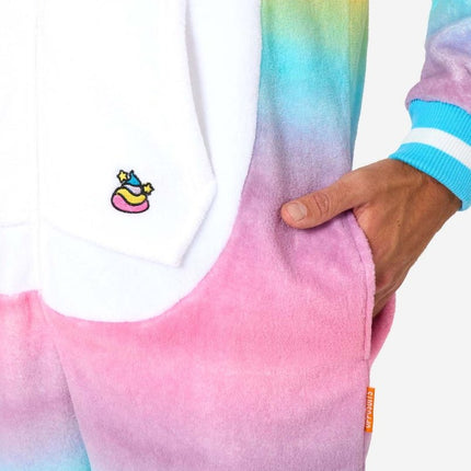 Unicorn Onesie Gekleurd - Partywinkel - 8720629387192