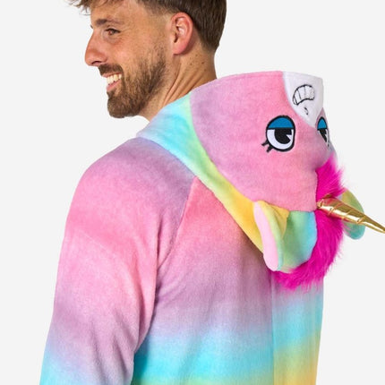 Unicorn Onesie Gekleurd - Partywinkel - 8720629387192