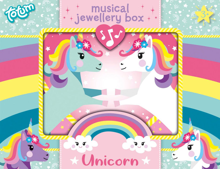 Unicorn Sieraden Doosje Met Muziek - Partywinkel - 8714274072114