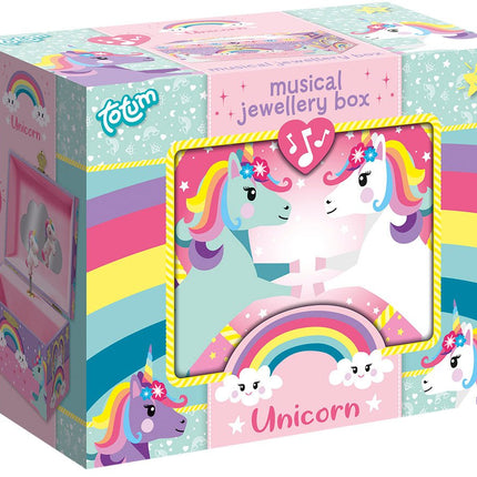 Unicorn Sieraden Doosje Met Muziek - Partywinkel - 8714274072114