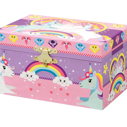 Unicorn Sieraden Doosje Met Muziek - Partywinkel - 8714274072114