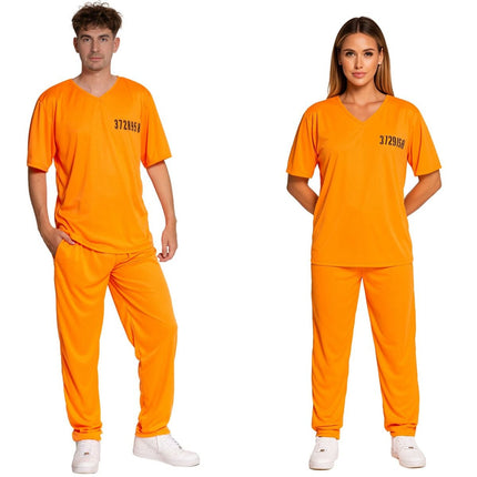 Więzień Orange Crooks Suit Uni