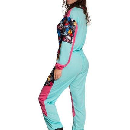 Kombinezon narciarski z goglami z lat 80-tych - Funky - Unisex