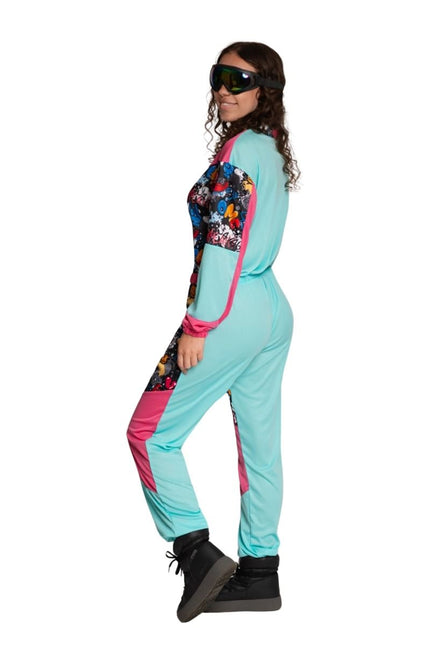 Kombinezon narciarski z goglami z lat 80-tych - Funky - Unisex