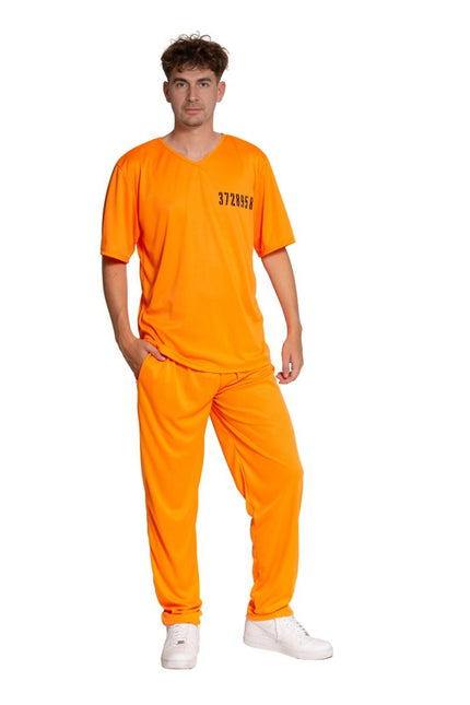 Więzień Orange Crooks Suit Uni
