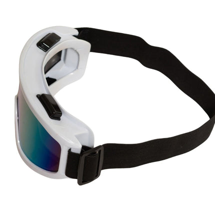 Gogle narciarskie białe