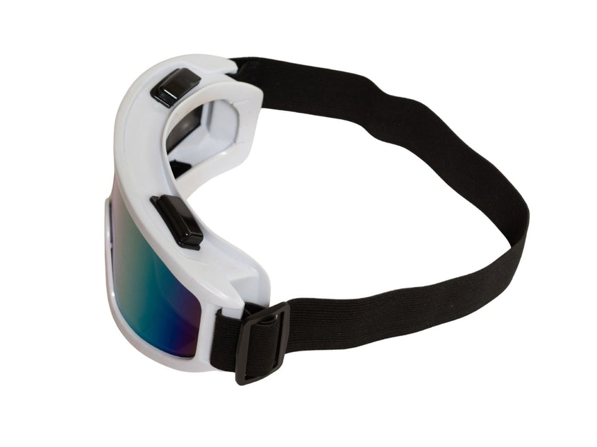 Gogle narciarskie białe