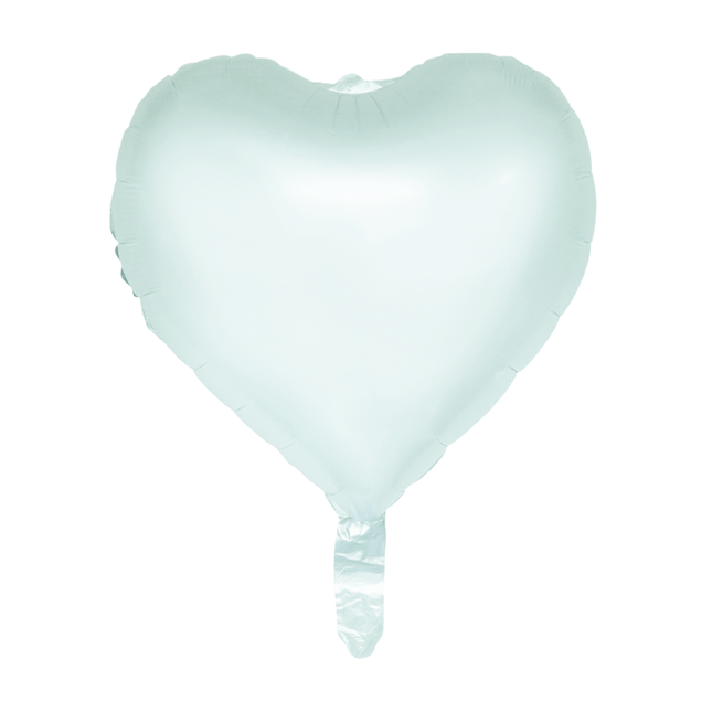 Valentijnsdag Helium Ballon Groen Pastel Leeg 45cm van WeFiesta koop je bij Partywinkel