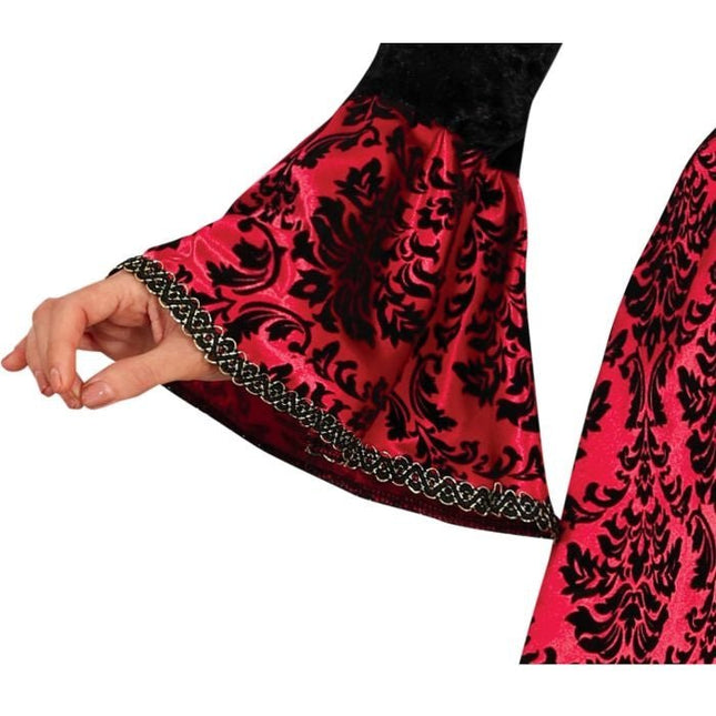 Vampieren Halloween jurk dames rood van Fiestas Guirca koop je bij Partywinkel