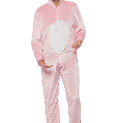 Varken Onesie Roze Pluche van Partychimp koop je bij Partywinkel