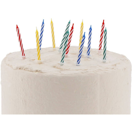 Verjaardagskaarsjes set - 24 stuks van Folat koop je bij Partywinkel
