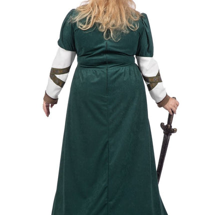 Viking Jurk Groen - Partywinkel - 8720059065769