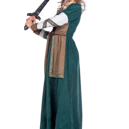 Viking Jurk Groen - Partywinkel - 8720059065769