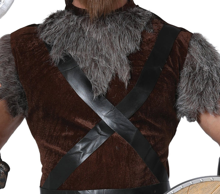 Viking Kostuum Bruin Grijs Heren van Fiestas Guirca koop je bij Partywinkel