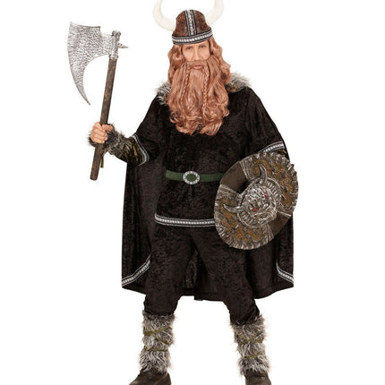 Viking Kostuum Zwart Heren - Partywinkel - 8003558059812