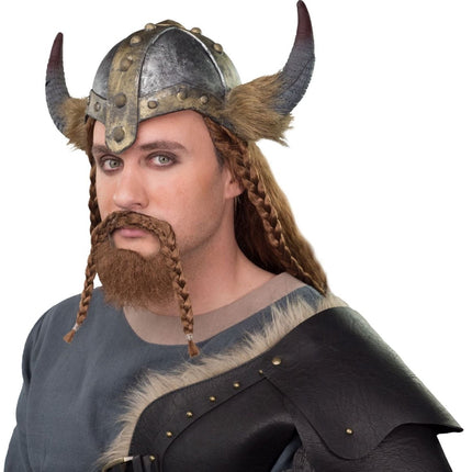 Vikinghelm met bond van Orlob koop je bij Partywinkel