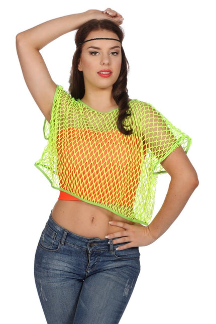 Visnet Shirt Groen van Wilbers & Wilbers koop je bij Partywinkel