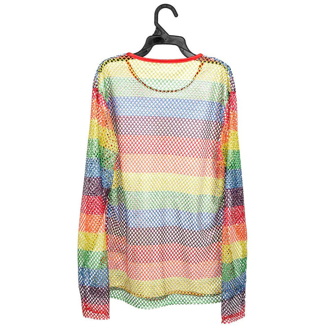 Visnet Top Dames Regenboog van Boland koop je bij Partywinkel