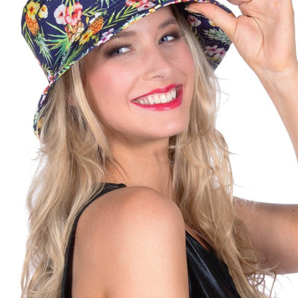 Vissershoedje Hawaii ananas - Partywinkel - 8720059071616