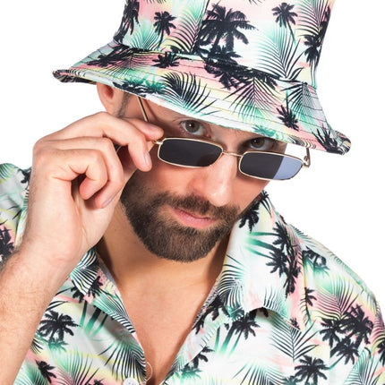 Vissershoedje Hawaii palmboom - Partywinkel - 8720059071586