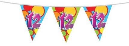 Vlaggenlijn 12 Jaar 10m van Haza Witbaard koop je bij Partywinkel