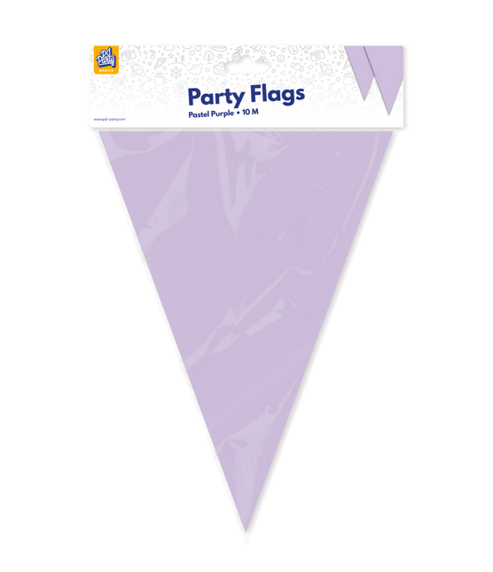 Vlaggenlijn pastel paars van Paper Dreams koop je bij Partywinkel