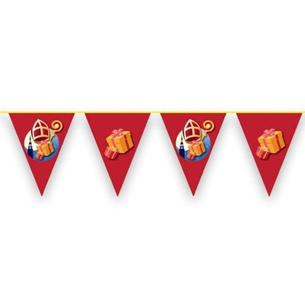Vlaggenlijn Sinterklaas 10M van Haza Witbaard koop je bij Partywinkel