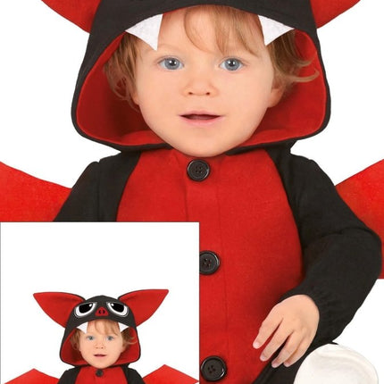 Vleermuis Kostuum Baby rood van Fiestas Guirca koop je bij Partywinkel