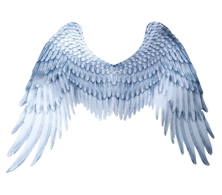 Vleugels Stof Wit 1,05m van Fiestas Guirca koop je bij Partywinkel