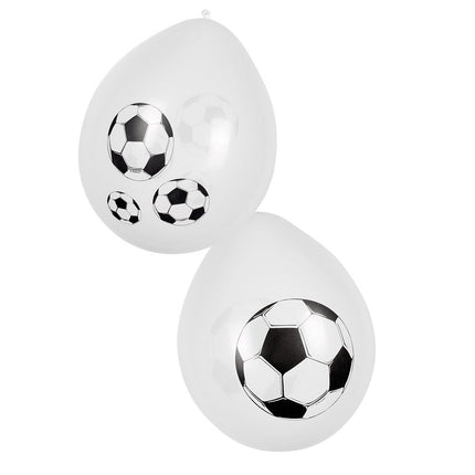 Voetbal Ballonnen 25cm 6st van Boland koop je bij Partywinkel