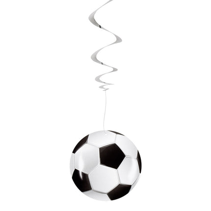 Voetbal Hangdecoratie 85cm 3st van Boland koop je bij Partywinkel