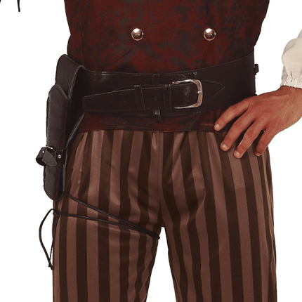 Volwassen Piratenriem Holster 27cm van Fiestas Guirca koop je bij Partywinkel