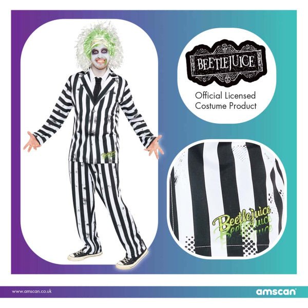 Volwassenen Kostuum Beetlejuice - Partywinkel - 194099014748