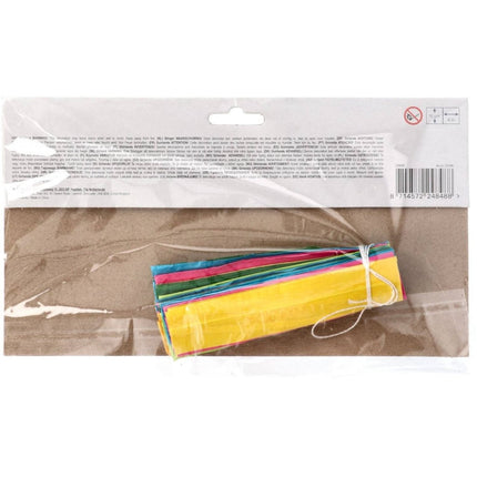 Waaier Slinger Meerkleurig - 4 meter van Folat koop je bij Partywinkel