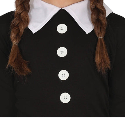 Wednesday Halloween Kostuum Meisje van Fiestas Guirca koop je bij Partywinkel